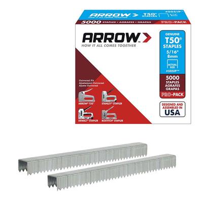 Arrow AR5051P 8mm 5000 Adet Profesyonel Zımba Teli