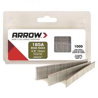 Arrow Bn1810 15 Mm 1000 Adet Profesyonel Kesik Başlı Çivi