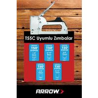 Arrow T55C 614Mm Profesyonel Mekanik Zımba Tabancası + 1250 Adet Zımba