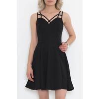 Strappy Scuba Dress Black - 2759.1595.