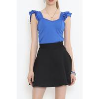 Flywheel Blouse with Strap Blue - 12232.631.