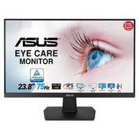 ASUS 23.8 VA24EHE IPS LED 5Ms 75Hz HDMI,DVI-D,D-SUB Full HD Led Monitör Siyah