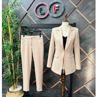 Atlas Blazer Jacket Beige