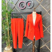 Atlas Blazer Jacket Orange