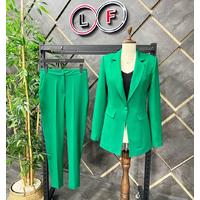 Atlas Blazer Jacket Emerald Green