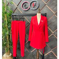 Tie-Up Suit Red