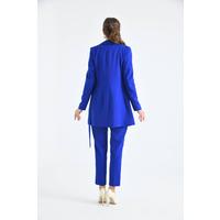 Tie-Up Suit Saks Blue