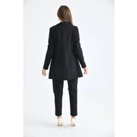 Tie-Up Suit Black