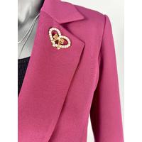 Tie-up Balzer Jacket Plum