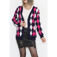 Baklava Pattern Cardigan Laciekru - 9246.291.