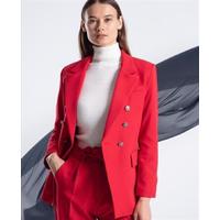 Balmain Blazer Jacket Red