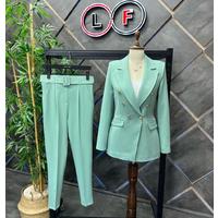 Balmain Suit Mint Green