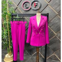 Balmain Suit Fuchsia