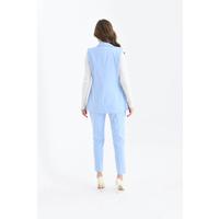 Balmain Vest Suit Baby Blue