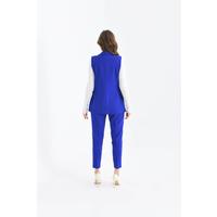 Balmain Vest Suit Saks Blue