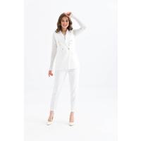 Balmain Vest Suit White