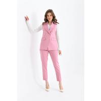 Balmain Vest Suit Dusty Rose