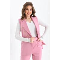 Balmain Vest Suit Dusty Rose