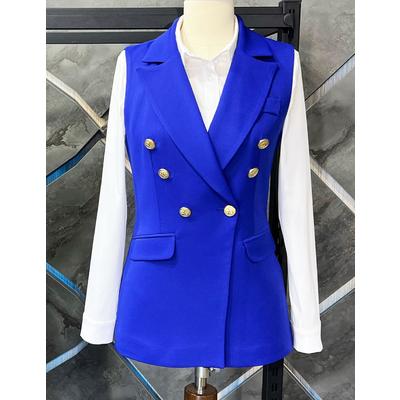 Balmain Vest Saks Blue