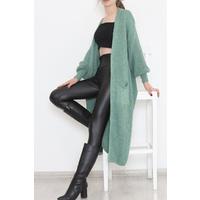 Balloon Sleeve Cardigan Çağla - 10620.1323.