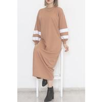 Balloon Sleeve Dress Sütlükahve - 10007.1778.