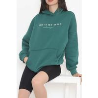 Baskılı Kapşonlu Sweat Benetton  - 436.1145.