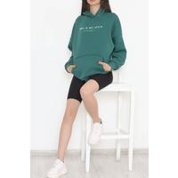 Baskılı Kapşonlu Sweat Benetton  - 436.1145.