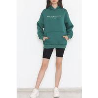 Baskılı Kapşonlu Sweat Benetton  - 436.1145.