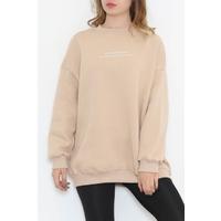 Baskılı Sweat Bej - 462.1145.