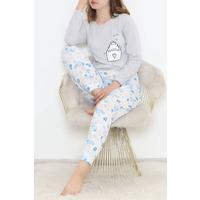 Baskılı Pijama Takımı Grimavi - 12056.1751.