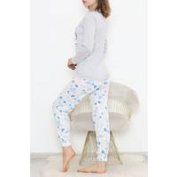 Baskılı Pijama Takımı Grimavi - 12056.1751.