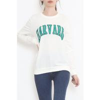 Baskılı Sweat Ekru - 12393.102.