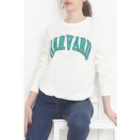 Baskılı Sweat Ekru - 12393.102.