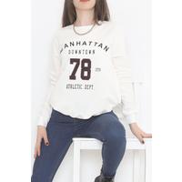 Baskılı Sweat Ekru - 12470.102.