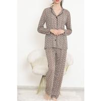 Printed Polyviscon Suit Leopard - 723.1287.