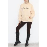 Printed Sweat Beige - 923.1247.