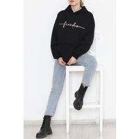 Printed Sweat Black - 923.1247.