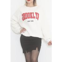 Printed 3 Thread Sweat White - 928.1247.