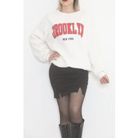 Printed 3 Thread Sweat White - 928.1247.