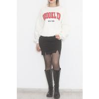 Printed 3 Thread Sweat White - 928.1247.