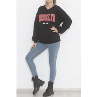 Printed 3 Thread Sweat Black - 928.1247.