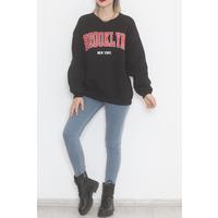 Printed 3 Thread Sweat Black - 928.1247.