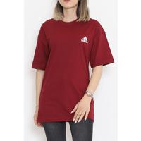 Printed Unisex T-Shirt Claret Red - 20206.1778.