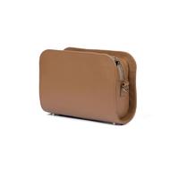 Women's bag made of genuine leather Cross Body CB1022. CARAMEL