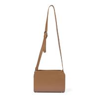 Women's bag made of genuine leather Cross Body CB1022. CARAMEL