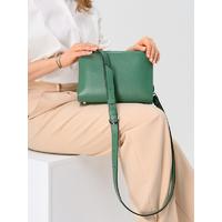 Women's bag made of genuine leather Cross Body CB1048. MOSS