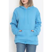 Beli İpli Sweat Açıkmavi - 9300.1247.