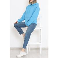 Beli İpli Sweat Açıkmavi - 9300.1247.