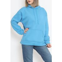 Beli İpli Sweat Açıkmavi - 9300.1247.