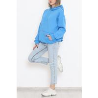 Beli İpli Sweat Mavi - 9300.1247.